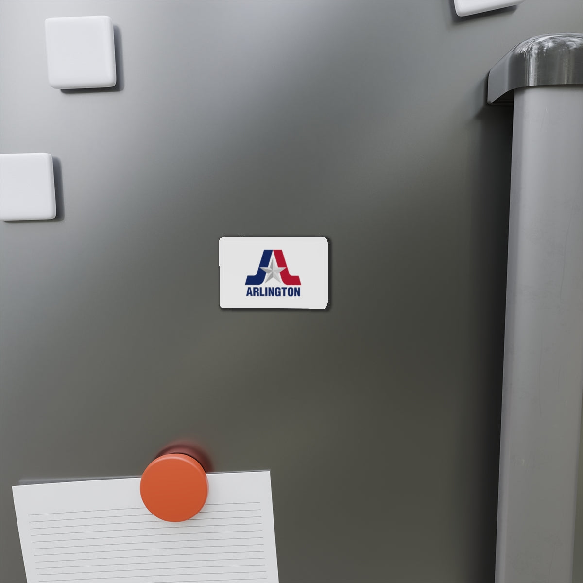 Flag of Arlington Texas - Die-Cut Magnet-The Sticker Space