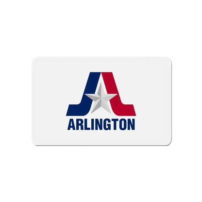 Flag of Arlington Texas - Refrigerator Magnet 5 Inch - The Sticker Space