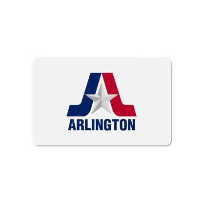 Flag of Arlington Texas - Refrigerator Magnet 6 Inch - The Sticker Space