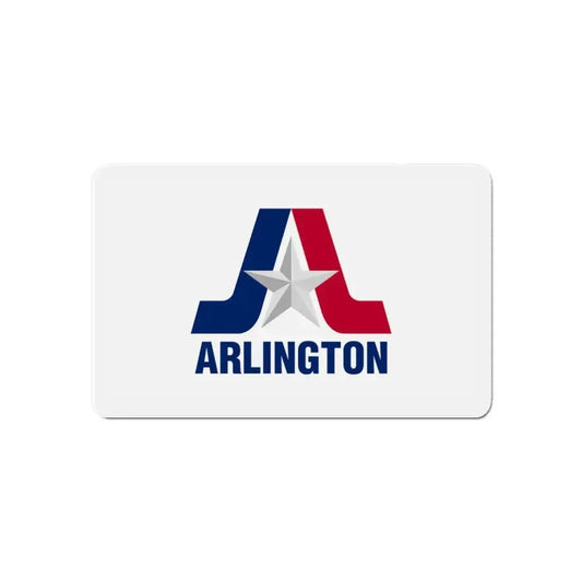 Flag of Arlington Texas - Refrigerator Magnet 6 Inch - The Sticker Space