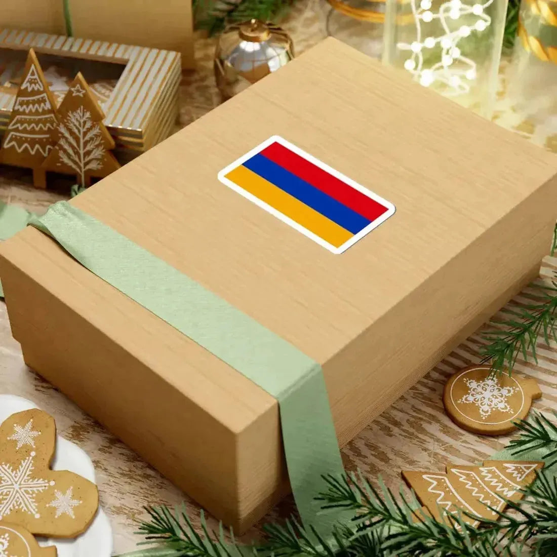 Flag of Armenia (Armenia) STICKER Vinyl Kiss-Cut Decal - The Sticker Space