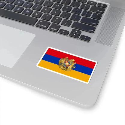 Flag of Armenia - Coat of Arms (Armenia) STICKER Vinyl Kiss-Cut Decal - The Sticker Space