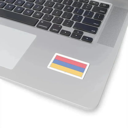 Flag of Armenia construction sheet (Armenia) STICKER Vinyl Kiss-Cut Decal - The Sticker Space