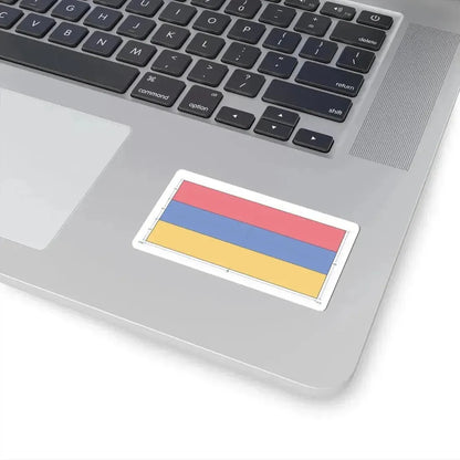 Flag of Armenia construction sheet (Armenia) STICKER Vinyl Kiss-Cut Decal - The Sticker Space
