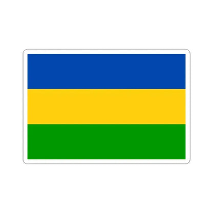 Flag of Armenia El Salvador (El Salvador) STICKER Vinyl Kiss-Cut Decal 3 Inch White - The Sticker Space