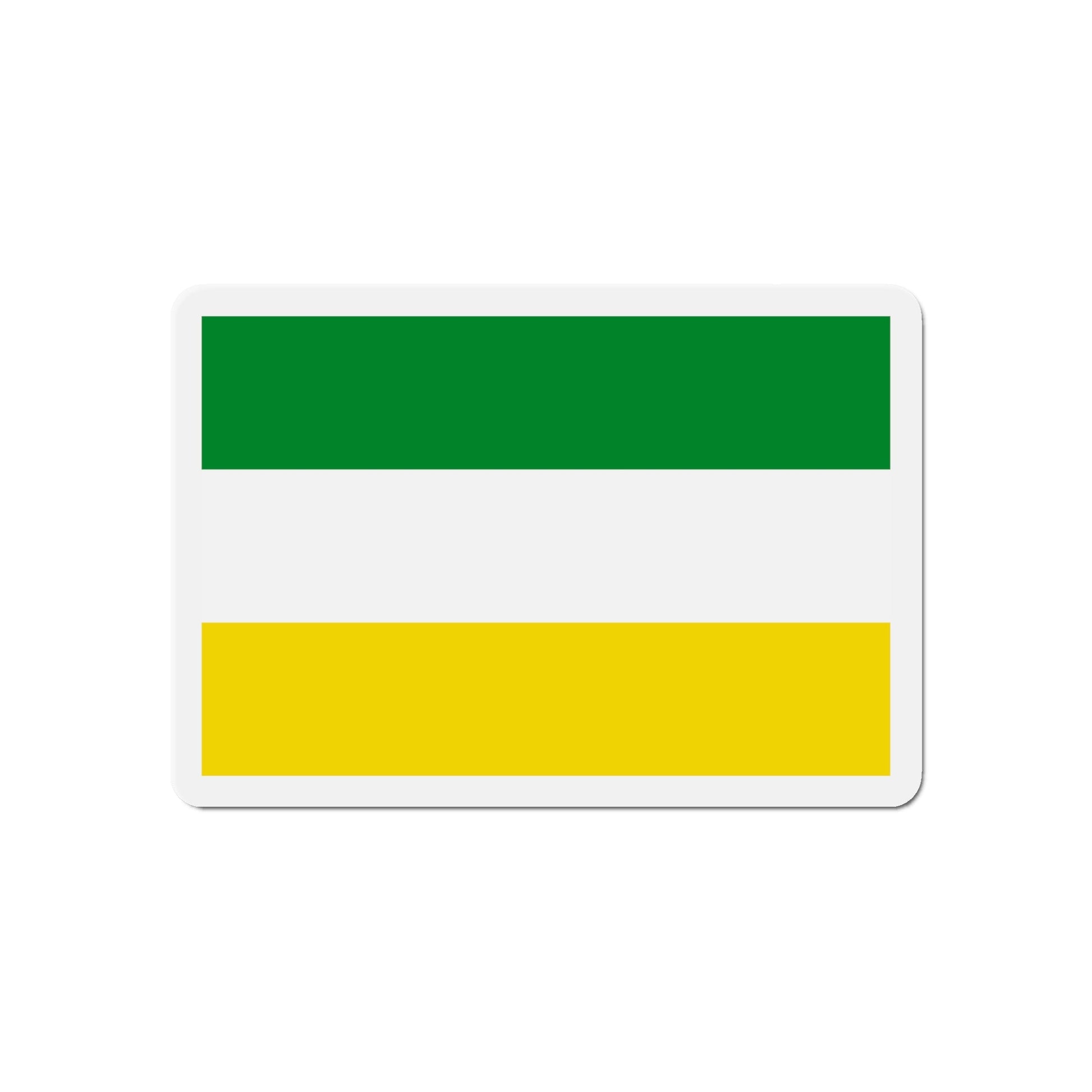 Flag of Armenia Quindío Colombia - Die-Cut Magnet-6 × 6"-The Sticker Space