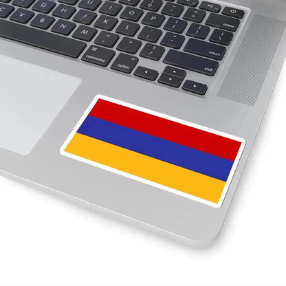 Flag of Armenia Soviet colors (Armenia) STICKER Vinyl Kiss-Cut Decal - The Sticker Space