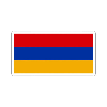 Flag of Armenia STICKER Vinyl Die-Cut Decal 2 Inch - The Sticker Space