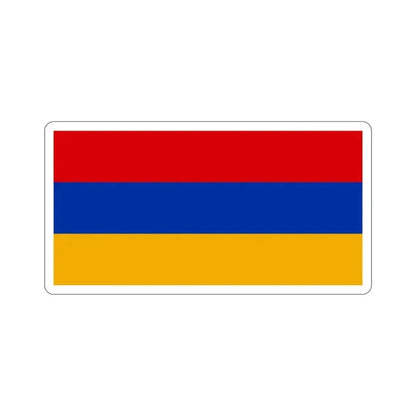 Flag of Armenia STICKER Vinyl Die-Cut Decal 3 Inch - The Sticker Space