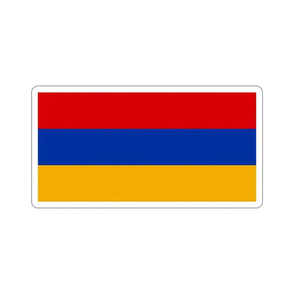 Flag of Armenia STICKER Vinyl Die-Cut Decal 5 Inch - The Sticker Space
