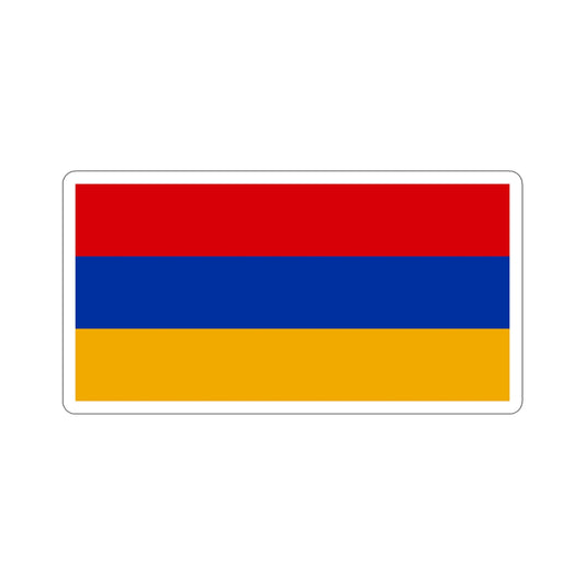 Flag of Armenia STICKER Vinyl Die-Cut Decal-6 Inch-The Sticker Space