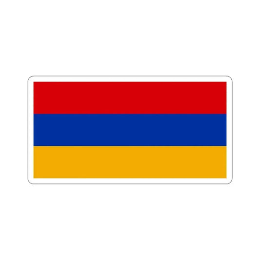 Flag of Armenia STICKER Vinyl Die-Cut Decal 6 Inch - The Sticker Space