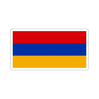 Flag of Armenia STICKER Vinyl Die-Cut Decal - The Sticker Space