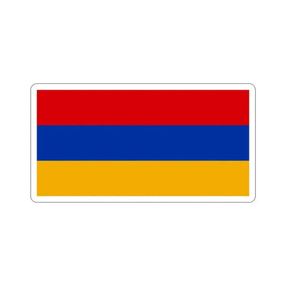 Flag of Armenia STICKER Vinyl Die-Cut Decal - The Sticker Space