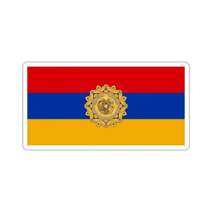 Flag of Armenia v2 STICKER Vinyl Die-Cut Decal 5 Inch - The Sticker Space