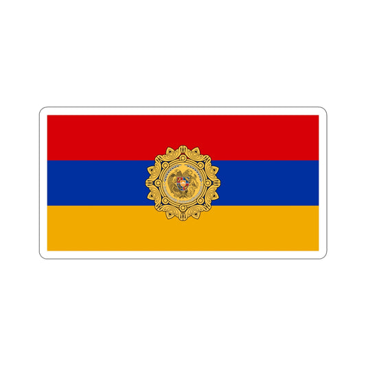 Flag of Armenia v2 STICKER Vinyl Die-Cut Decal-6 Inch-The Sticker Space