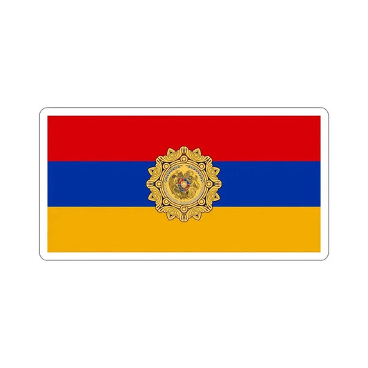 Flag of Armenia v2 STICKER Vinyl Die-Cut Decal 6 Inch - The Sticker Space