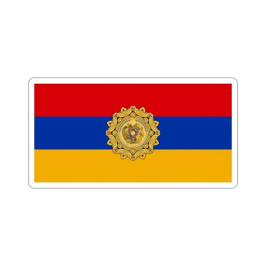 Flag of Armenia v2 STICKER Vinyl Die-Cut Decal - The Sticker Space