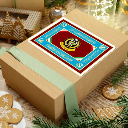 Flag of Army Medical Sciences University of Islamic Republic of Iran (Iran) STICKER Vinyl Kiss-Cut Decal - The Sticker Space