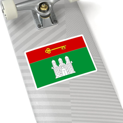 Flag of Armyansk (Ukraine) STICKER Vinyl Kiss-Cut Decal - The Sticker Space