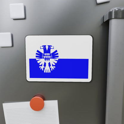 Flag of Arnhem the capital city of the largest province of Gelderland Netherlands - Die-Cut Magnet-The Sticker Space