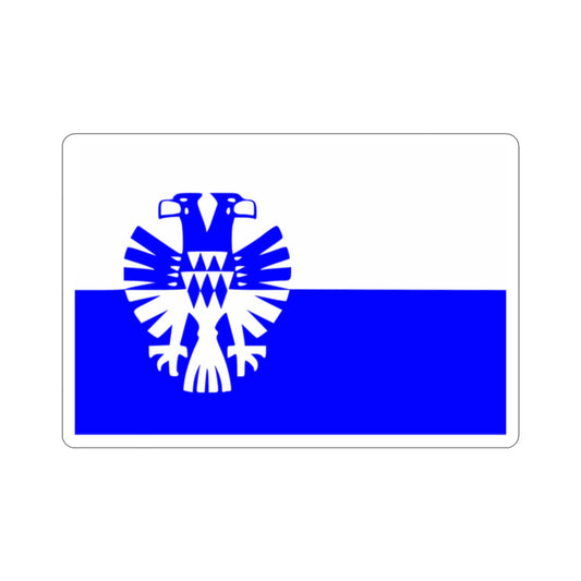 Flag of Arnhem the capital city of the largest province of Gelderland Netherlands STICKER Vinyl Die-Cut Decal-2 Inch-The Sticker Space