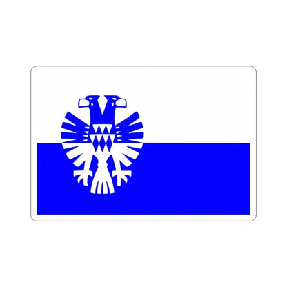 Flag of Arnhem the capital city of the largest province of Gelderland Netherlands STICKER Vinyl Die-Cut Decal - The Sticker Space