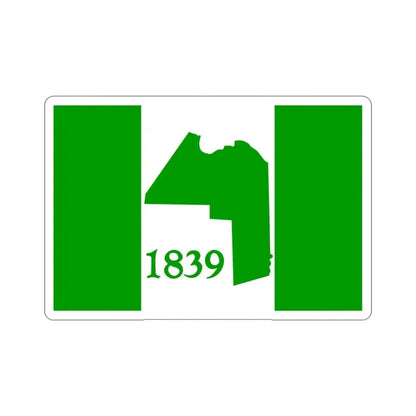 Flag of Aroostook County Maine STICKER Vinyl Die-Cut Decal - The Sticker Space