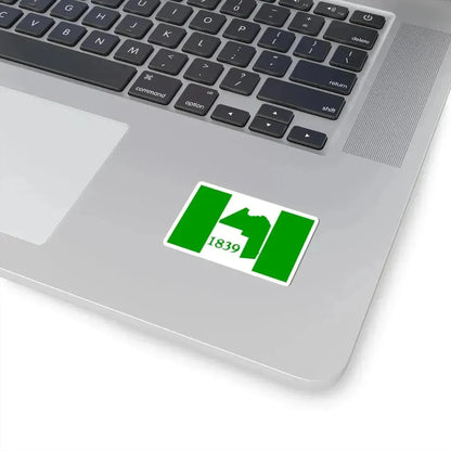 Flag of Aroostook County Maine (United States) STICKER Vinyl Kiss-Cut Decal - The Sticker Space
