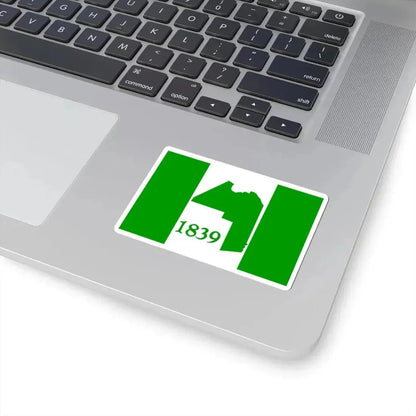 Flag of Aroostook County Maine (United States) STICKER Vinyl Kiss-Cut Decal - The Sticker Space