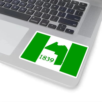 Flag of Aroostook County Maine (United States) STICKER Vinyl Kiss-Cut Decal - The Sticker Space