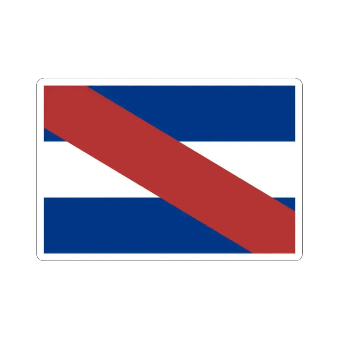 Flag of Artigas (Argentina) STICKER Vinyl Kiss-Cut Decal 2 Inch White - The Sticker Space