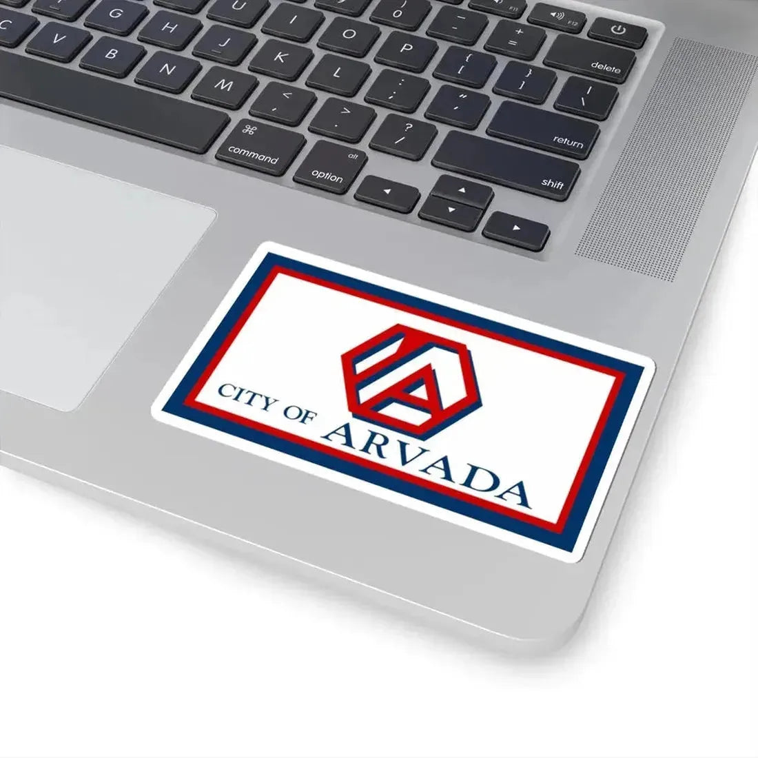 Flag of Arvada Colorado (United States) STICKER Vinyl Kiss-Cut Decal - The Sticker Space