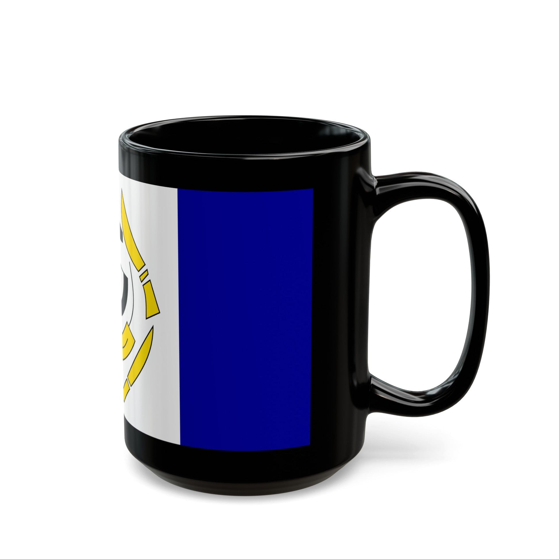 Flag of Arviat Canada - Black Coffee Mug-The Sticker Space