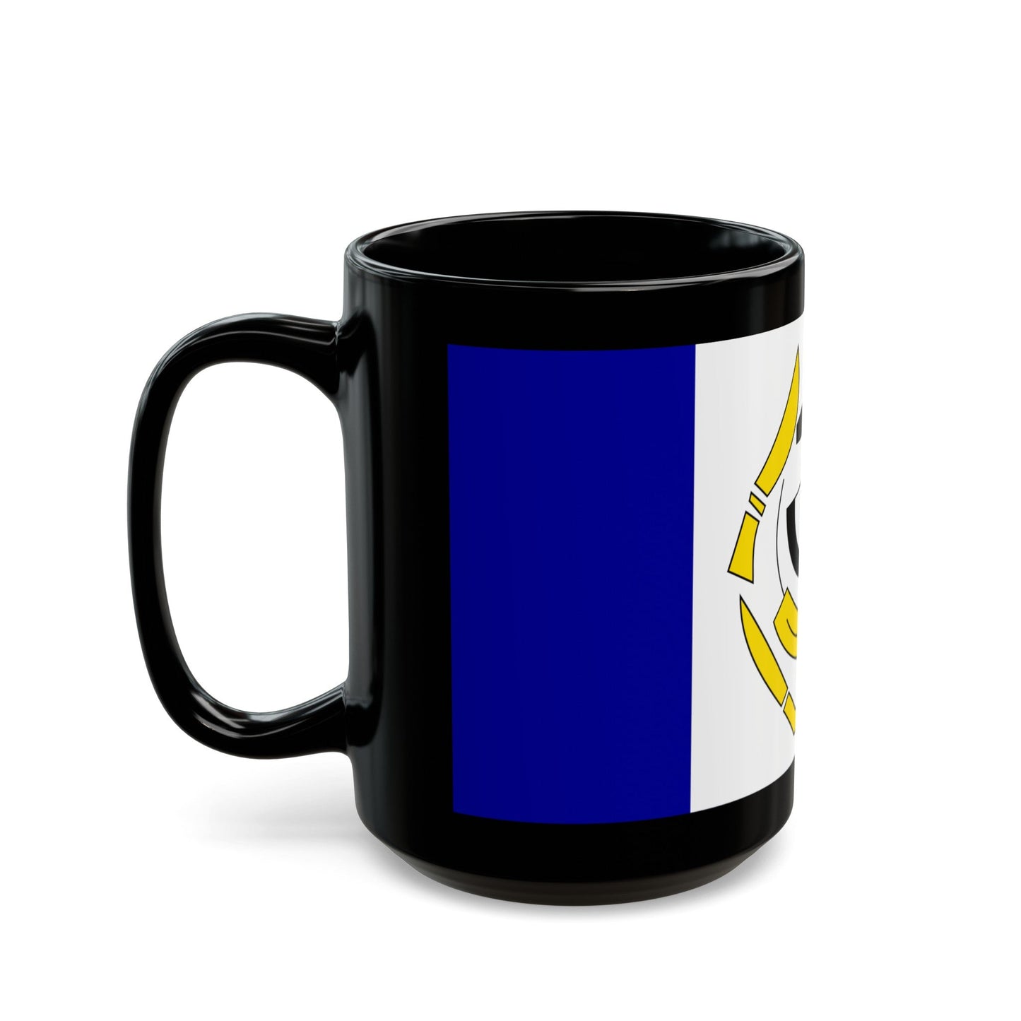 Flag of Arviat Canada - Black Coffee Mug-The Sticker Space