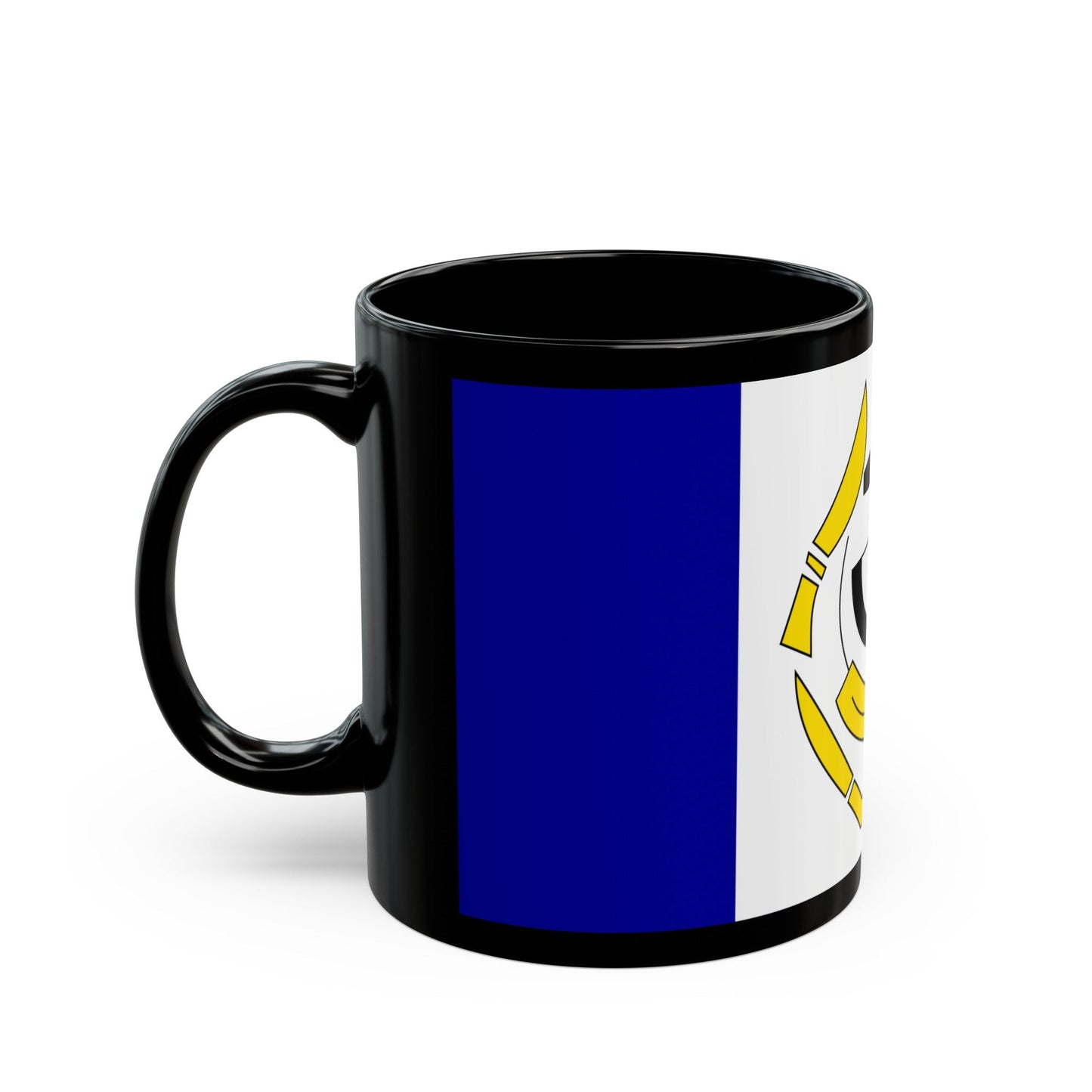 Flag of Arviat Canada - Black Coffee Mug-The Sticker Space