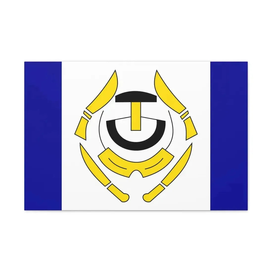 Flag of Arviat Canada - Canvas Wall Art 30" x 20" 1.25" - The Sticker Space