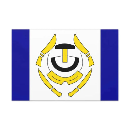 Flag of Arviat Canada - Canvas Wall Art 30" x 20" 1.25" - The Sticker Space