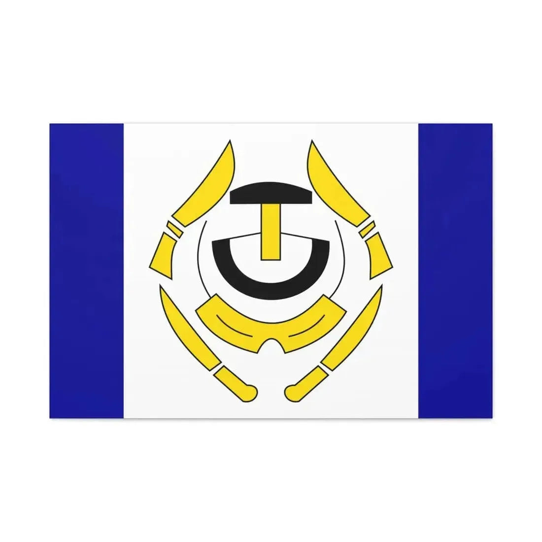 Flag of Arviat Canada - Canvas Wall Art - The Sticker Space