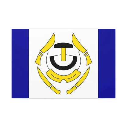 Flag of Arviat Canada - Canvas Wall Art - The Sticker Space