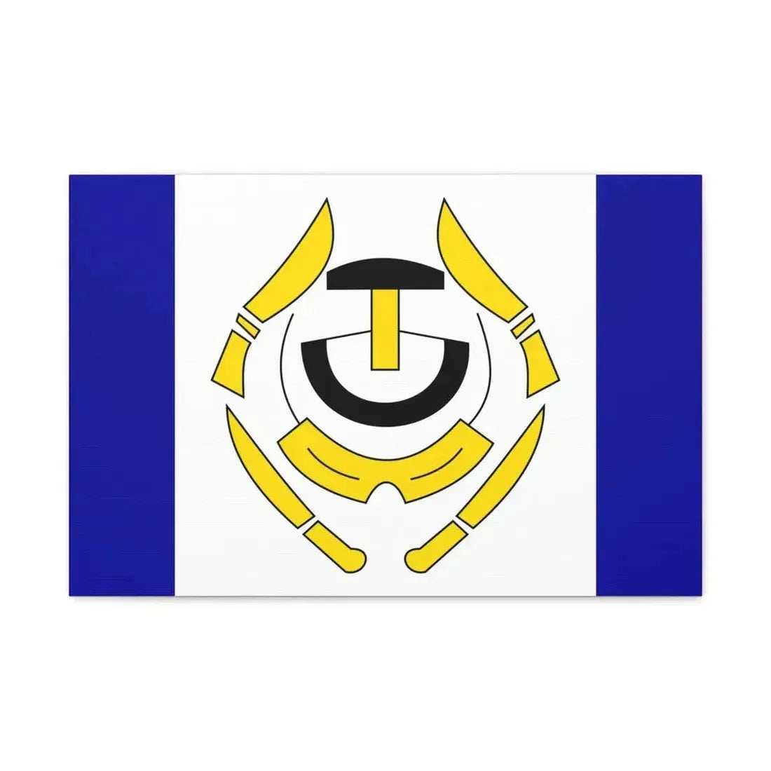 Flag of Arviat Canada - Canvas Wall Art - The Sticker Space