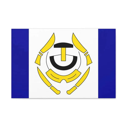 Flag of Arviat Canada - Canvas Wall Art - The Sticker Space