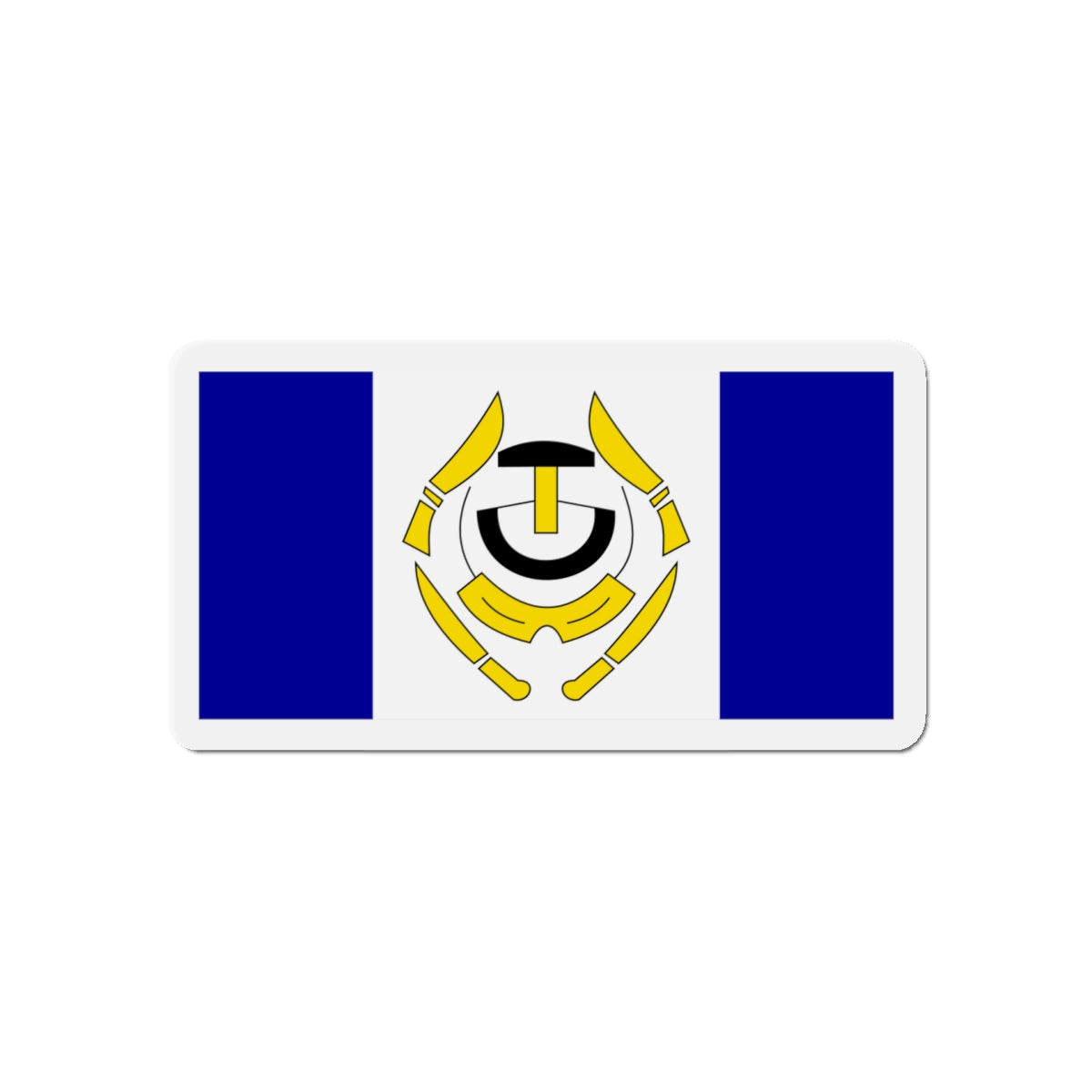 Flag of Arviat Canada - Die-Cut Magnet-5" x 5"-The Sticker Space