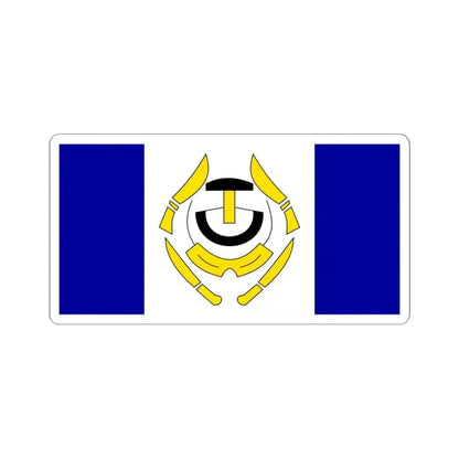 Flag of Arviat Canada - STICKER Vinyl Kiss-Cut Decal 6 Inch White - The Sticker Space