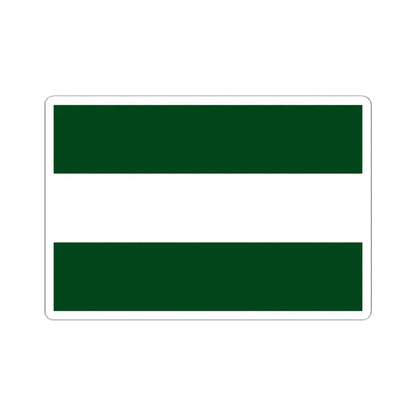 Flag of As (Belgium) STICKER Vinyl Kiss-Cut Decal 2 Inch White - The Sticker Space