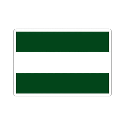 Flag of As (Belgium) STICKER Vinyl Kiss-Cut Decal 3 Inch White - The Sticker Space