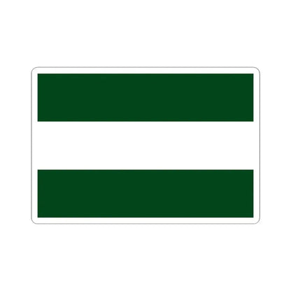 Flag of As (Belgium) STICKER Vinyl Kiss-Cut Decal 4 Inch White - The Sticker Space