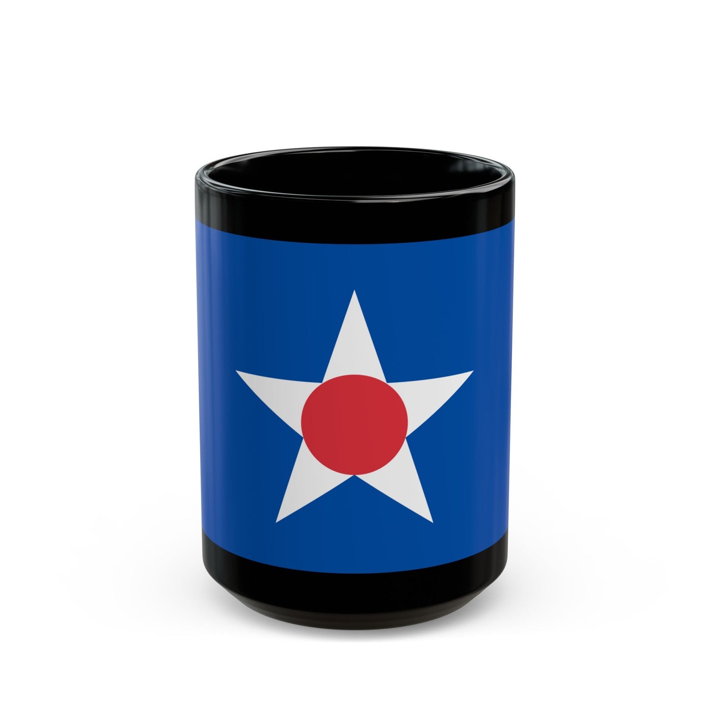 Flag of Asahikawa Hokkaido Japan - Black Coffee Mug-15oz-The Sticker Space