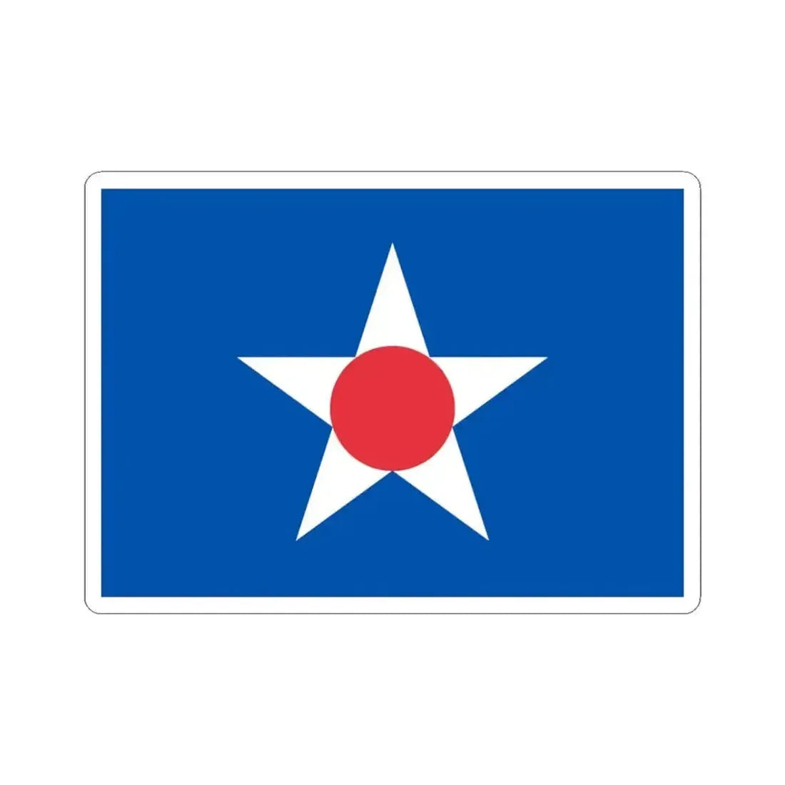 Flag of Asahikawa Hokkaido Japan - STICKER Vinyl Kiss-Cut Decal 3 Inch White - The Sticker Space