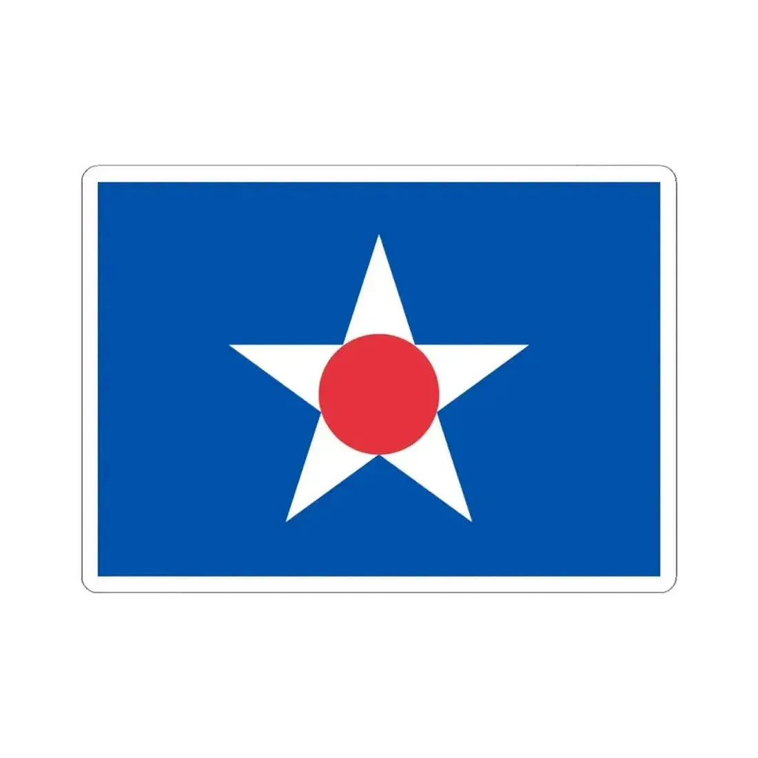 Flag of Asahikawa Hokkaido Japan - STICKER Vinyl Kiss-Cut Decal 4 Inch White - The Sticker Space